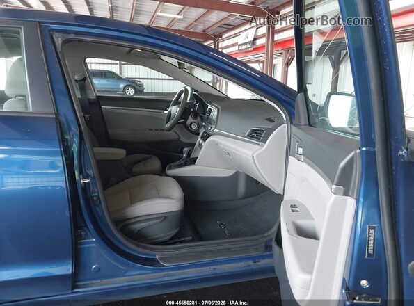 5NPD74LF9LH616307 2020 HYUNDAI ELANTRA Blue Սալոնի դիմացի տեսք