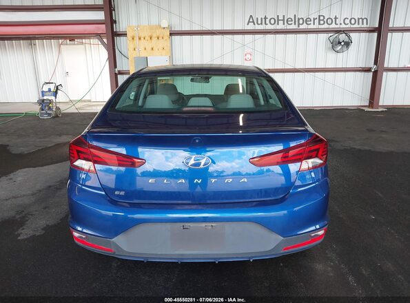 5NPD74LF9LH616307 2020 HYUNDAI ELANTRA Blue 