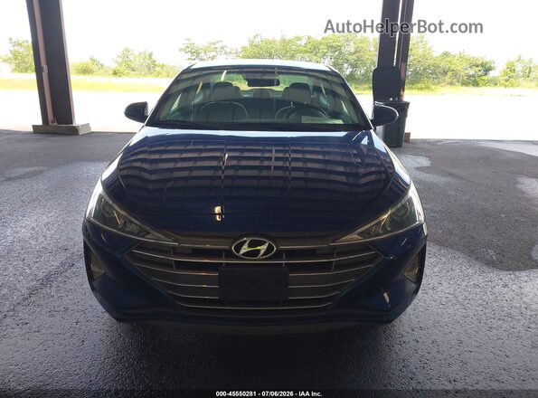 5NPD74LF9LH616307 2020 HYUNDAI ELANTRA Blue 