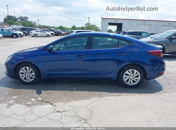 5NPD74LF9LH616338 2020 HYUNDAI ELANTRA Blue 