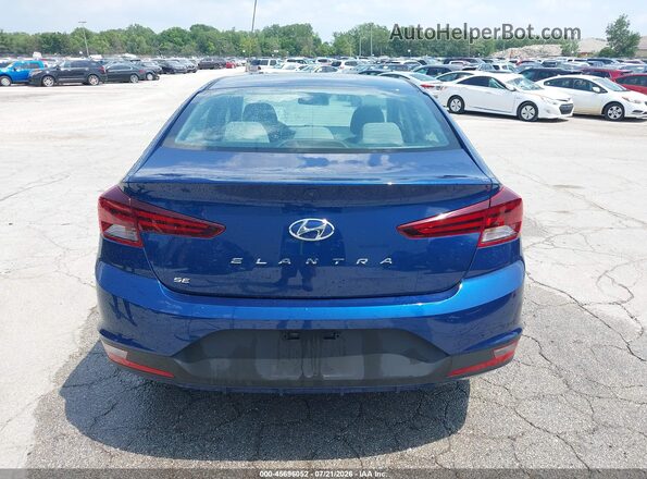 5NPD74LF9LH616338 2020 HYUNDAI ELANTRA Blue 