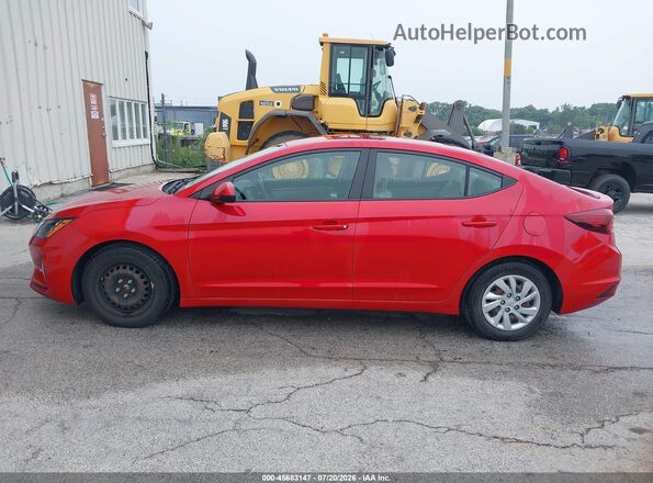 5NPD74LF9LH617988 2020 HYUNDAI ELANTRA Red 