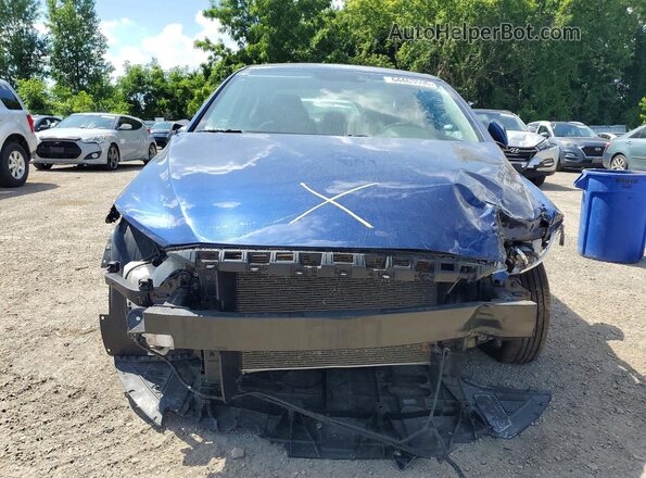 5NPD74LFXHH095427 2017 HYUNDAI ELANTRA Blue Вид спереду