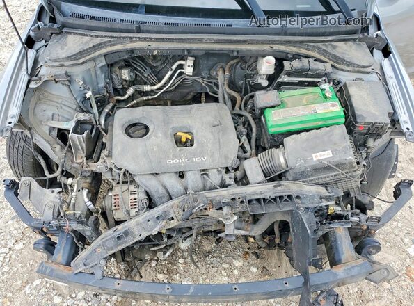 5NPD74LFXHH100285 2017 HYUNDAI ELANTRA Gray Вид задньої частини салону