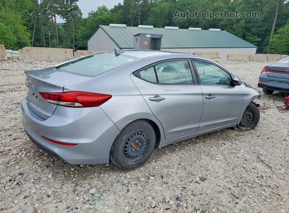 5NPD74LFXHH100285 2017 HYUNDAI ELANTRA Gray Задня права чверть