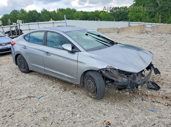 5NPD74LFXHH100285 2017 HYUNDAI ELANTRA Gray Передня права чверть