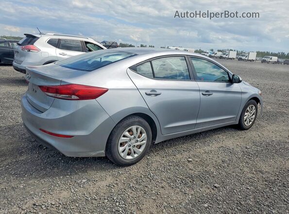 5NPD74LFXHH133271 2017 HYUNDAI ELANTRA Silver Rear right