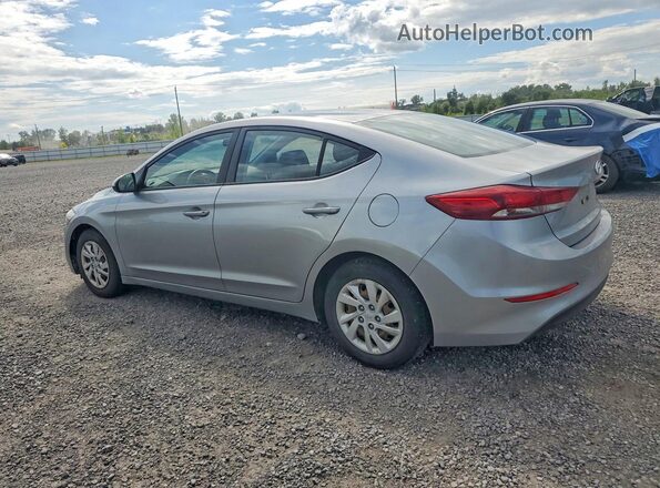 5NPD74LFXHH133271 2017 HYUNDAI ELANTRA Silver Rear left