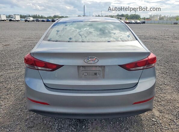 5NPD74LFXHH133271 2017 HYUNDAI ELANTRA Silver Rear view