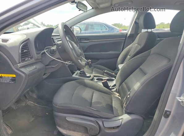 5NPD74LFXHH133271 2017 HYUNDAI ELANTRA Silver Front interior view