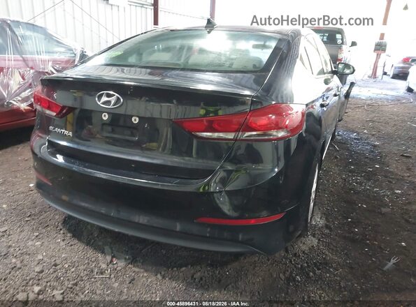 5NPD74LFXHH143315 2017 HYUNDAI ELANTRA Black უკანა მარჯვენა
