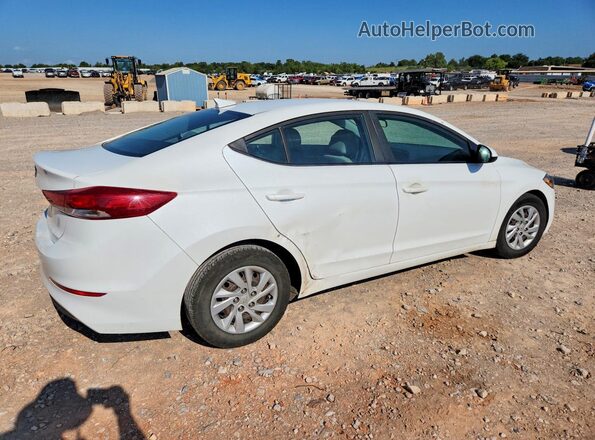 5NPD74LFXHH153715 2017 HYUNDAI ELANTRA Белый Задняя правая четверть