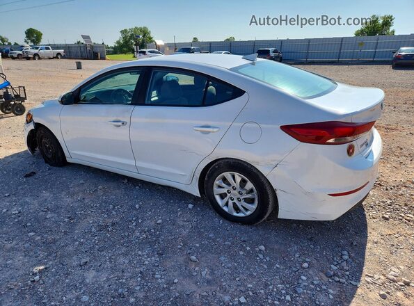 5NPD74LFXHH153715 2017 HYUNDAI ELANTRA Белый Задняя левая четверть
