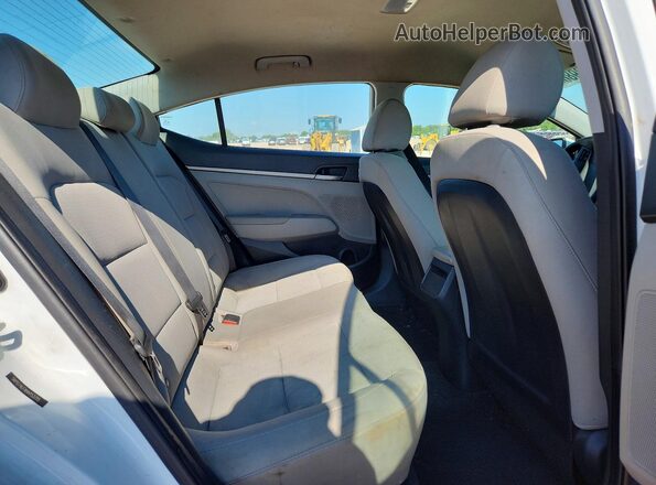 5NPD74LFXHH153715 2017 HYUNDAI ELANTRA Белый Вид задних сидений