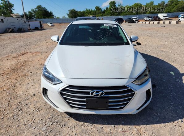 5NPD74LFXHH153715 2017 HYUNDAI ELANTRA Белый Вид спереди