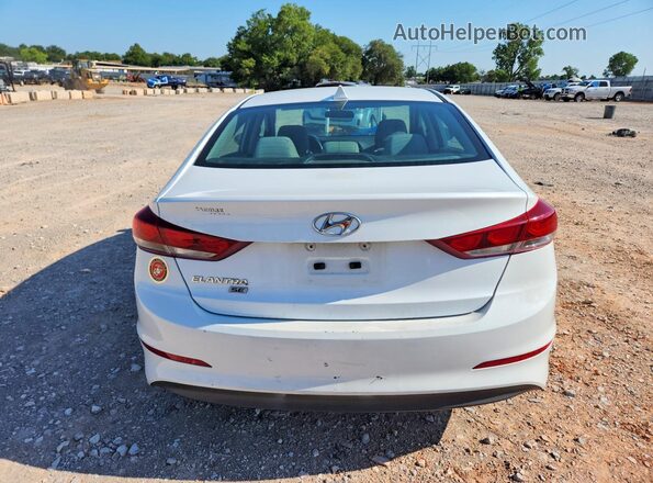 5NPD74LFXHH153715 2017 HYUNDAI ELANTRA Белый Вид сзади
