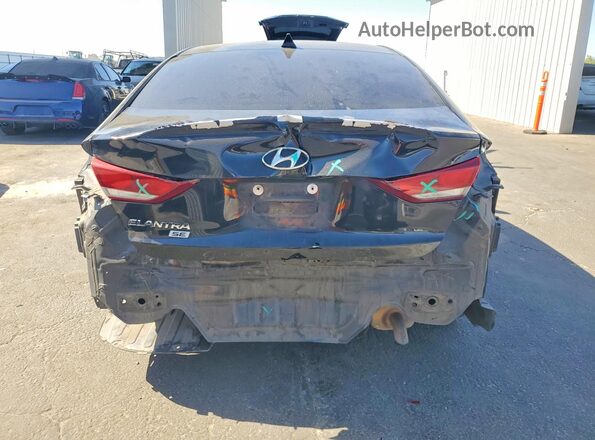 5NPD74LFXHH182406 2017 HYUNDAI ELANTRA Black Հետևի տեսք