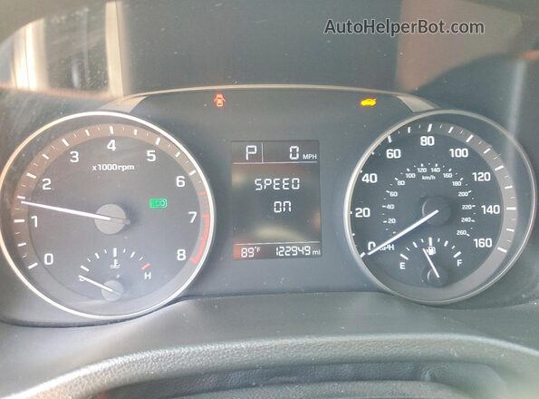 5NPD74LFXHH182406 2017 HYUNDAI ELANTRA Black Սարքավորումների վահանակի տեսք