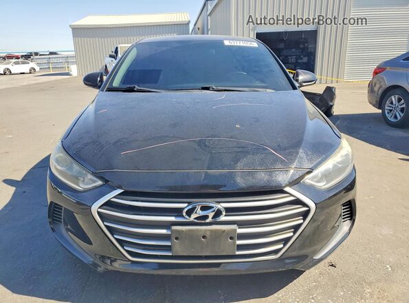 5NPD74LFXHH182406 2017 HYUNDAI ELANTRA Black Դիմացի տեսք