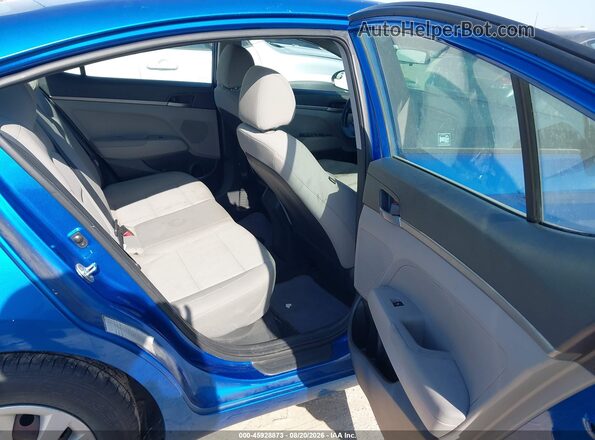 5NPD74LFXHH185807 2017 HYUNDAI ELANTRA Blue VIN կոդի պիտակի տեսք