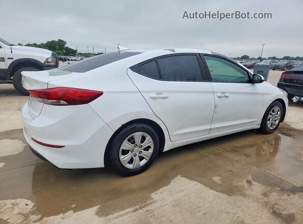 5NPD74LFXHH196662 2017 HYUNDAI ELANTRA White Rear right