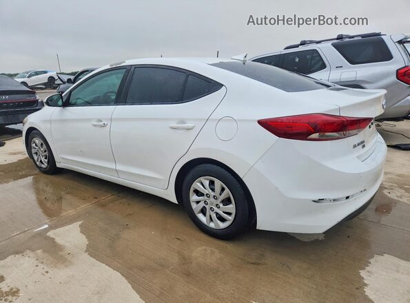 5NPD74LFXHH196662 2017 HYUNDAI ELANTRA White Rear left