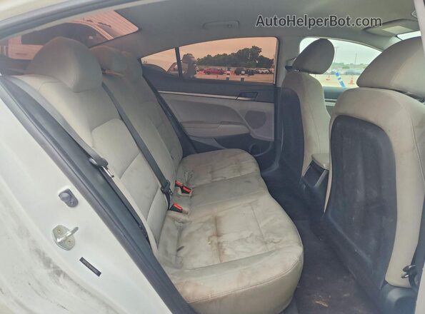 5NPD74LFXHH196662 2017 HYUNDAI ELANTRA White Rear seats view