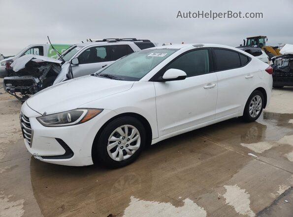 5NPD74LFXHH196662 2017 HYUNDAI ELANTRA White 
