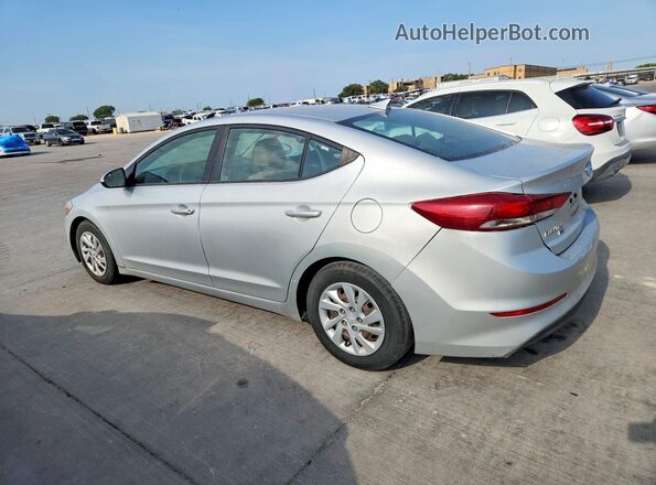 5NPD74LFXHH199304 2017 HYUNDAI ELANTRA Silver Rear left