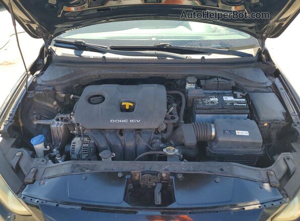 5NPD74LFXJH281295 2018 HYUNDAI ELANTRA Black Vista interior trasera