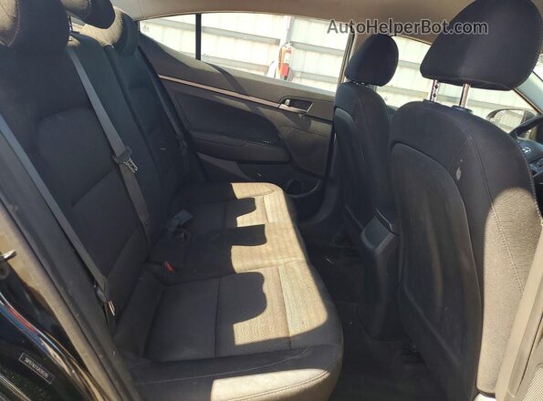 5NPD74LFXJH281295 2018 HYUNDAI ELANTRA Black Vista de los asientos traseros