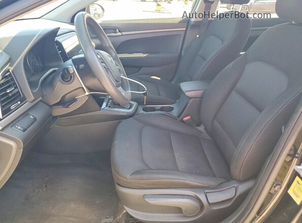 5NPD74LFXJH281295 2018 HYUNDAI ELANTRA Black Vista interior delantera
