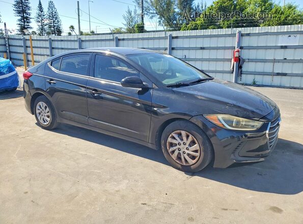 5NPD74LFXJH281295 2018 HYUNDAI ELANTRA Black Delantero derecho