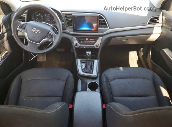 5NPD74LFXJH281295 2018 HYUNDAI ELANTRA Black Vista del salpicadero
