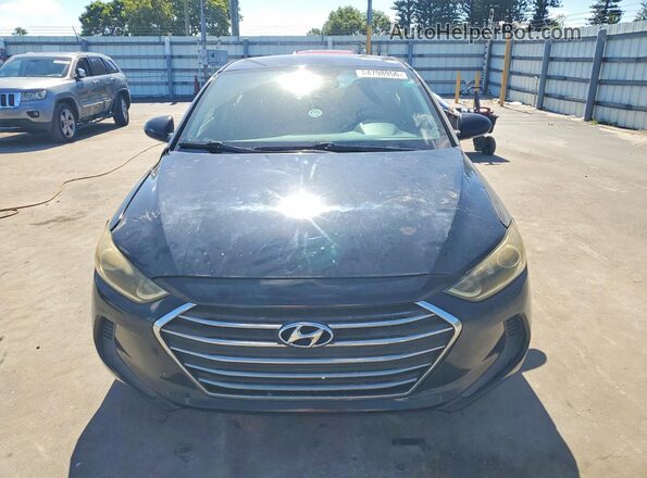 5NPD74LFXJH281295 2018 HYUNDAI ELANTRA Black Vista frontal