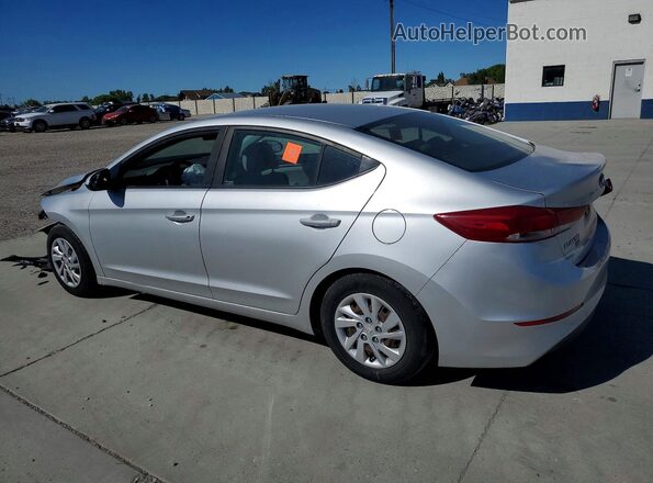 5NPD74LFXJH319009 2018 HYUNDAI ELANTRA Silver Задня ліва чверть