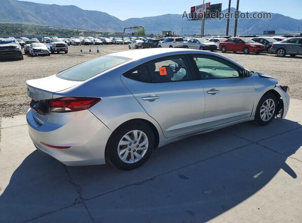 5NPD74LFXJH319009 2018 HYUNDAI ELANTRA Silver Задня права чверть