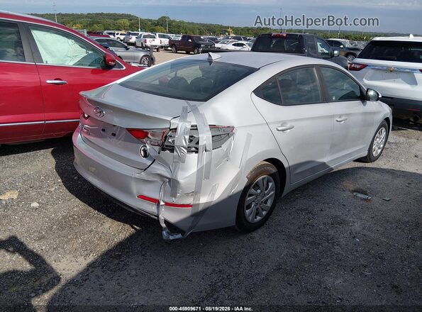 5NPD74LFXJH359221 2018 HYUNDAI ELANTRA Silver Rear right