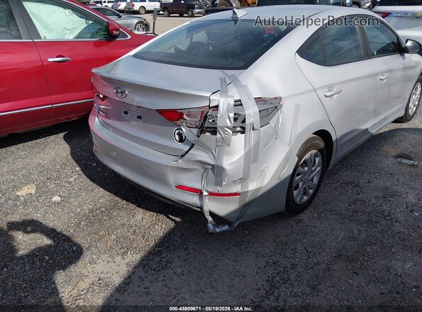 5NPD74LFXJH359221 2018 HYUNDAI ELANTRA Silver Front view