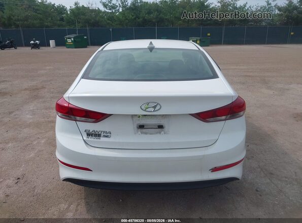 5NPD74LFXJH389223 2018 HYUNDAI ELANTRA Белый 