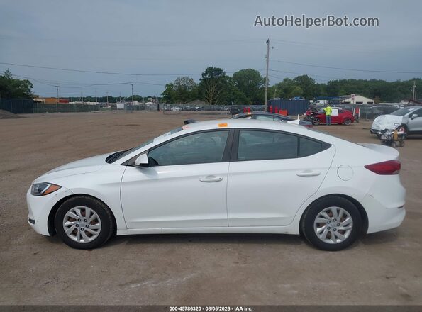 5NPD74LFXJH389223 2018 HYUNDAI ELANTRA Белый Панорамный вид салона 360°