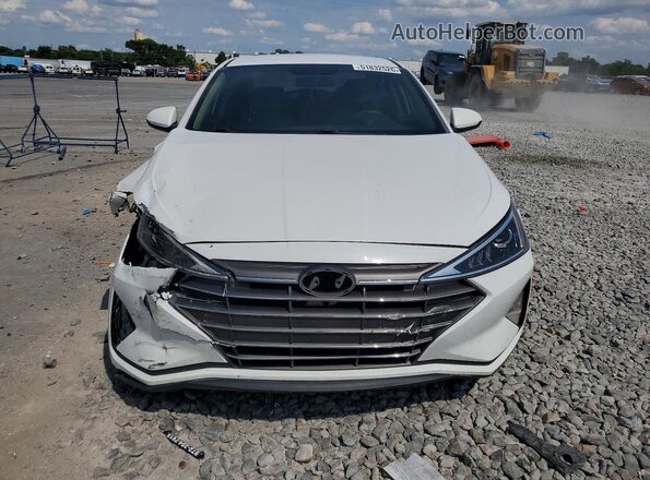 5NPD74LFXKH413599 2019 HYUNDAI ELANTRA White Вид спереду