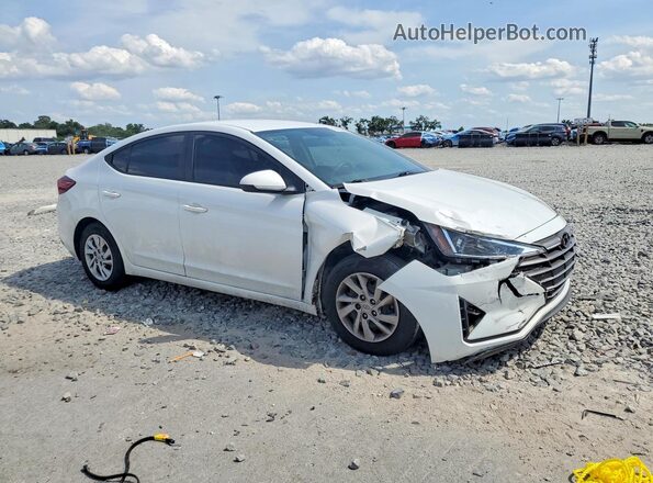 5NPD74LFXKH413599 2019 HYUNDAI ELANTRA White Передня права чверть