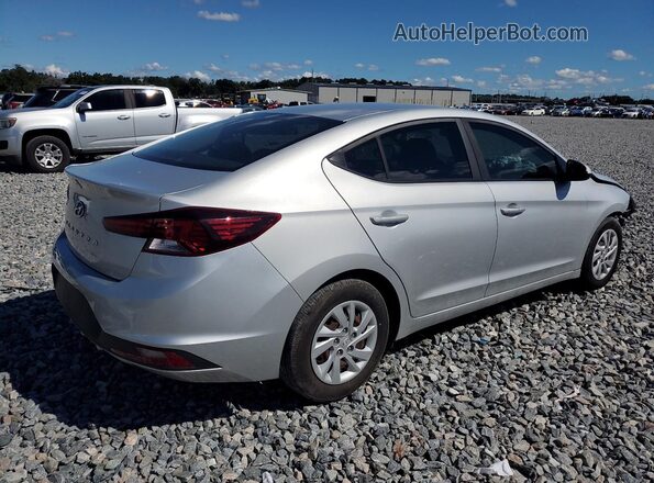 5NPD74LFXKH440558 2019 HYUNDAI ELANTRA Silver უკანა მარჯვენა