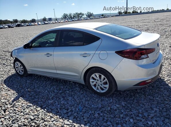 5NPD74LFXKH440558 2019 HYUNDAI ELANTRA Silver უკანა მარცხენა