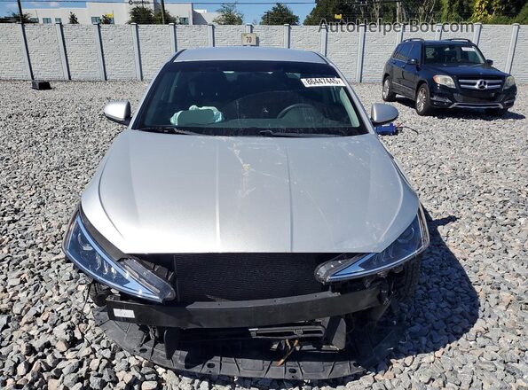5NPD74LFXKH440558 2019 HYUNDAI ELANTRA Silver წინა ხედი