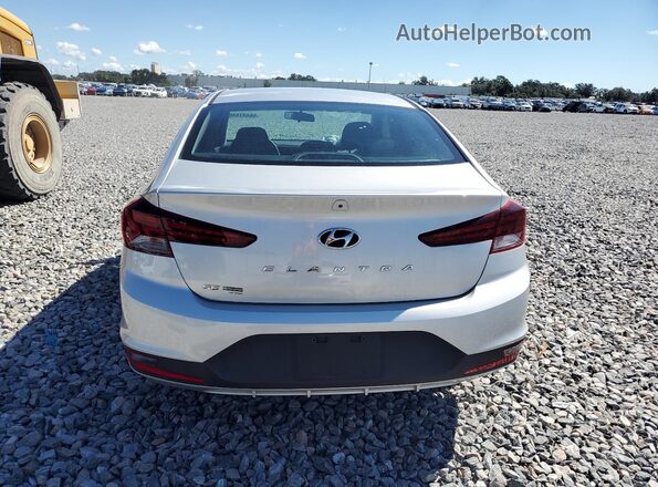 5NPD74LFXKH440558 2019 HYUNDAI ELANTRA Silver უკანა ხედი