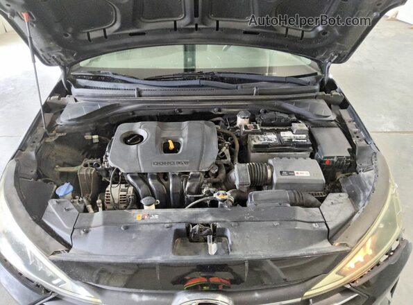 5NPD74LFXKH441290 2019 HYUNDAI ELANTRA Black Widok wnętrza z tyłu