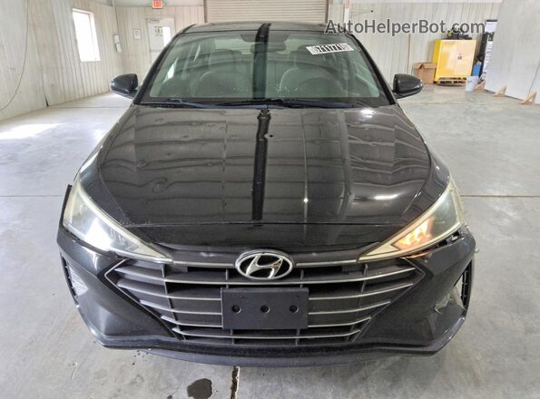 5NPD74LFXKH441290 2019 HYUNDAI ELANTRA Black Widok z przodu