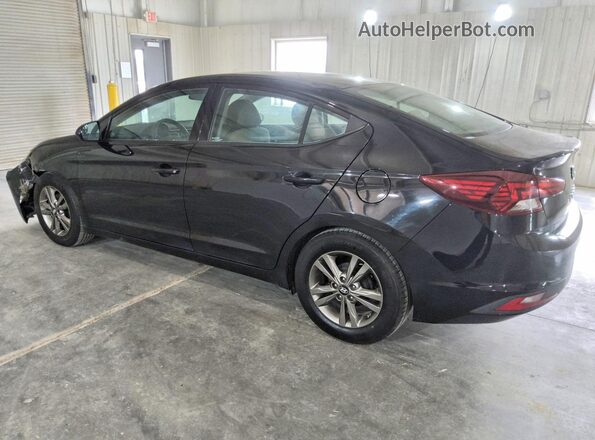 5NPD74LFXKH441290 2019 HYUNDAI ELANTRA Black Tył lewy
